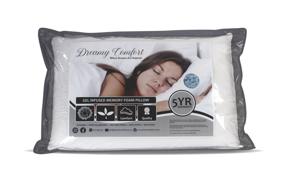 Gel Memory Foam Pillow Classic
