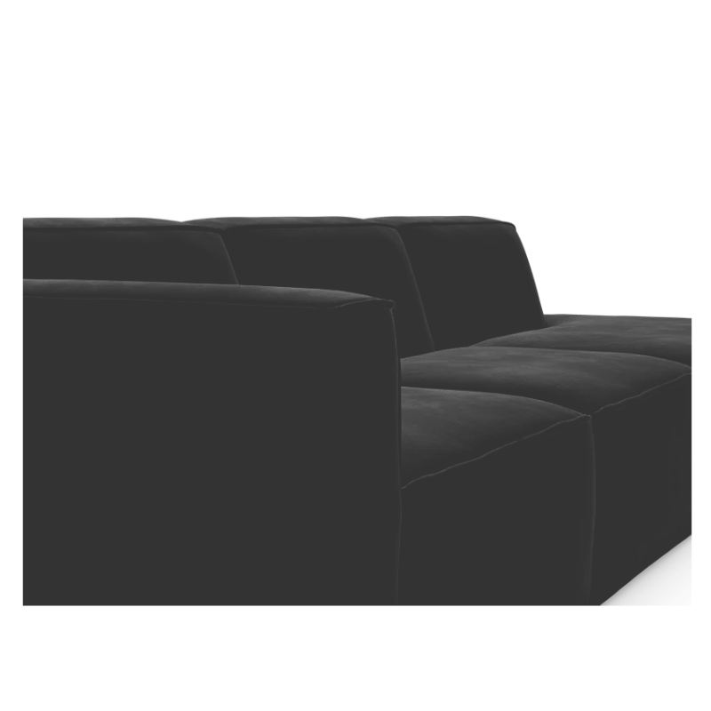 Alfie Velvet 3 Seater Sofa Dreamy Comfort