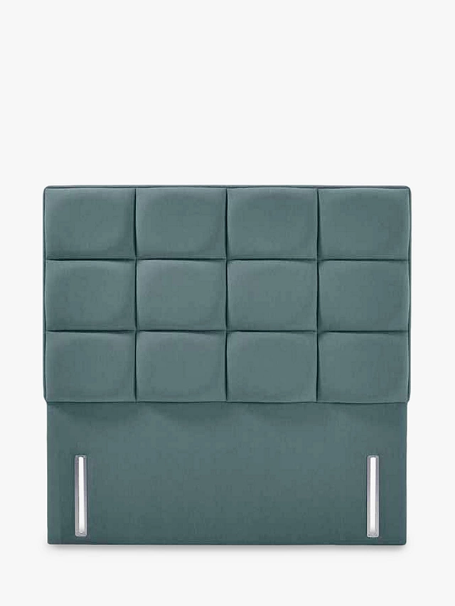 Eva Block Velvet Headboard