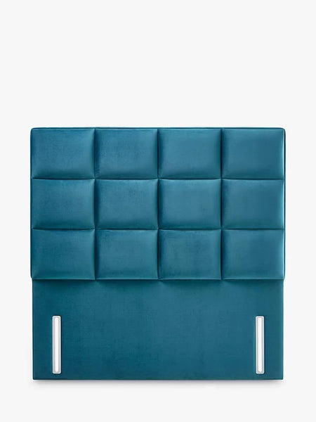 Eva Block Velvet Headboard