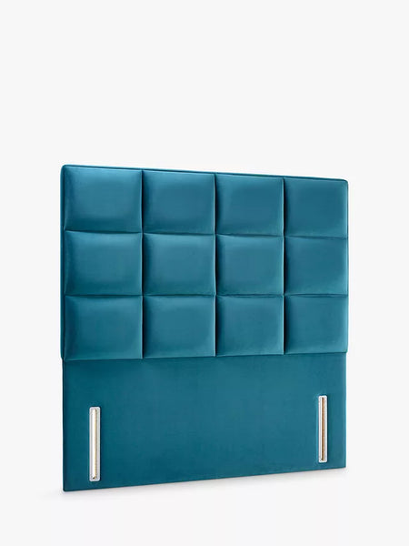 Eva Block Velvet Headboard