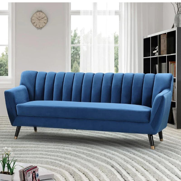 Zarah Velvet 3 Seater Sofa