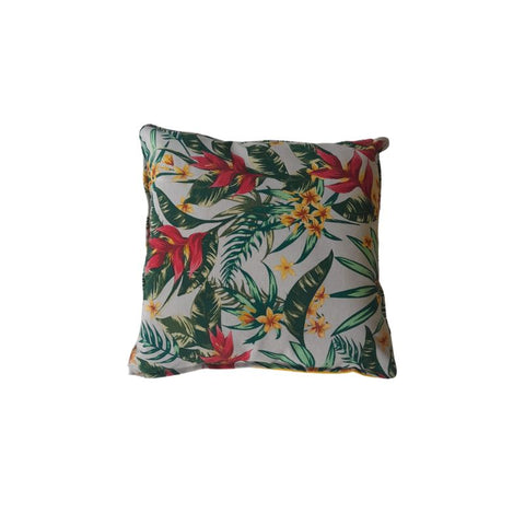 Flower Scatter Cushion - Inner Included- Red ,Green & Yellow