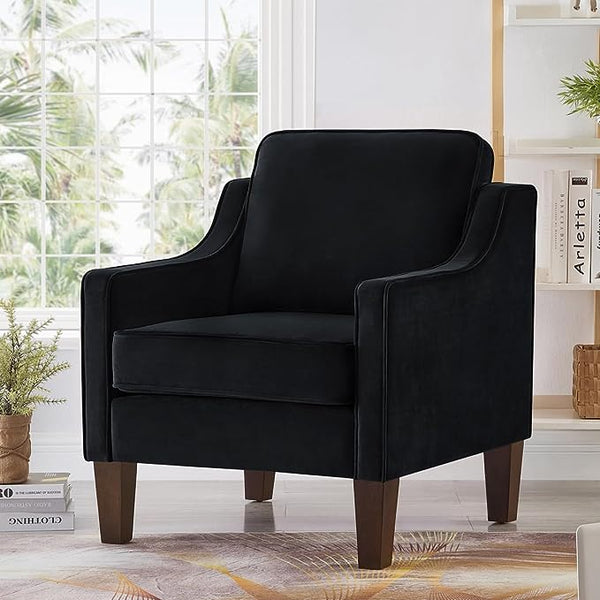 Sina Velvet Arm Chair