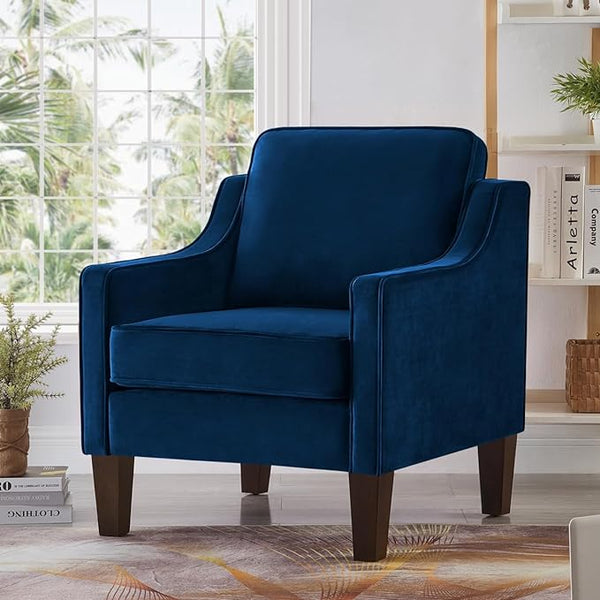 Sina Velvet Arm Chair