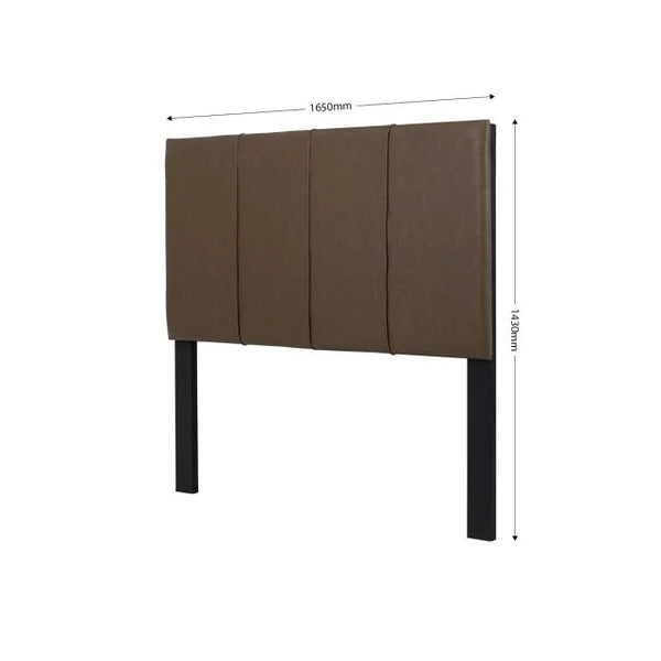 Dreamy Comfort Sofia Headboard - Smooth Leather Look