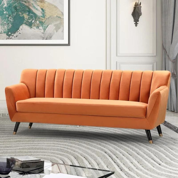 Zarah Velvet 3 Seater Sofa