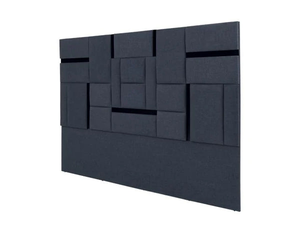 Dreamy Comfort Brandy Geometric Upholstered Headboard