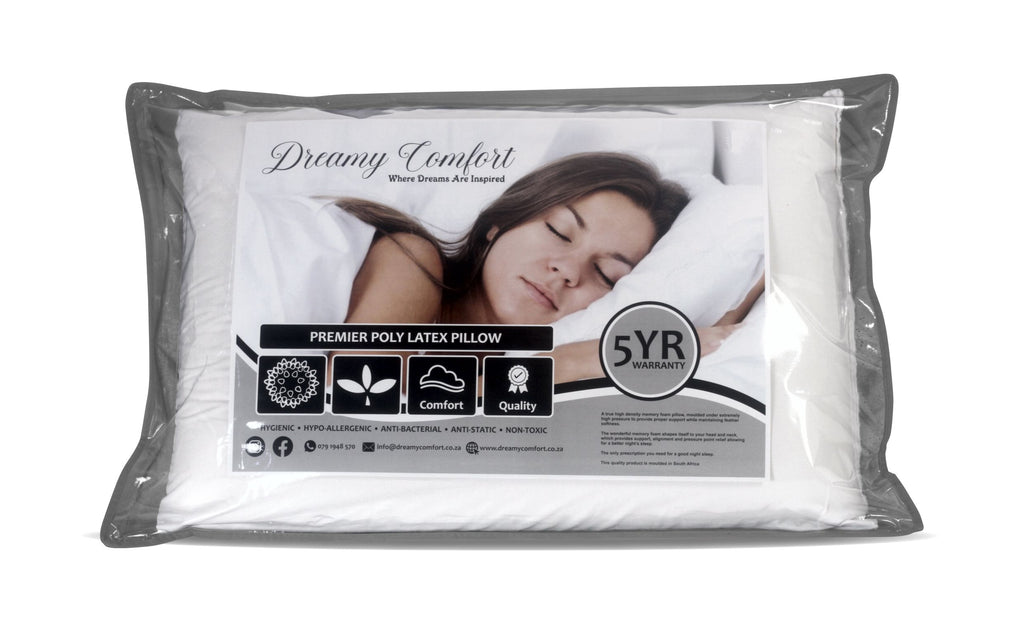 Premier Poly Latex Pillows Classic Dreamy Comfort