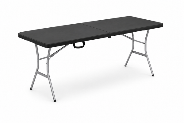 Dreamy Comfort Heavy-Duty Folding Plastic Table - 180 cm