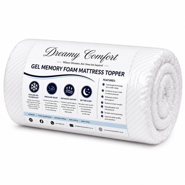 Gel Memory Foam Mattress Topper