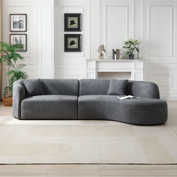 Rabby Curved Corner Couch Sofa