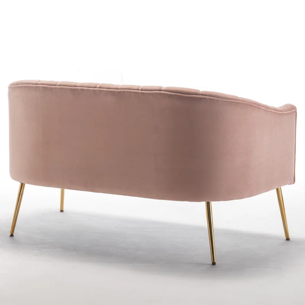 Lilly Velvet 2 Seater Loveseat Sofa
