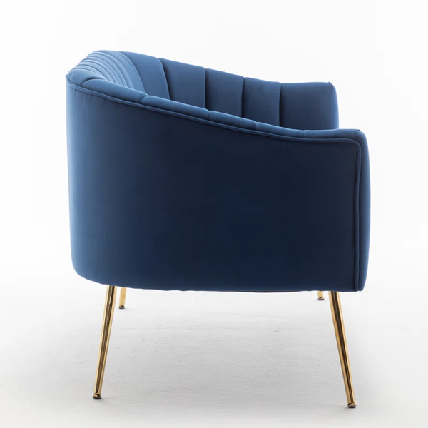Lilly Velvet 2 Seater Loveseat Sofa