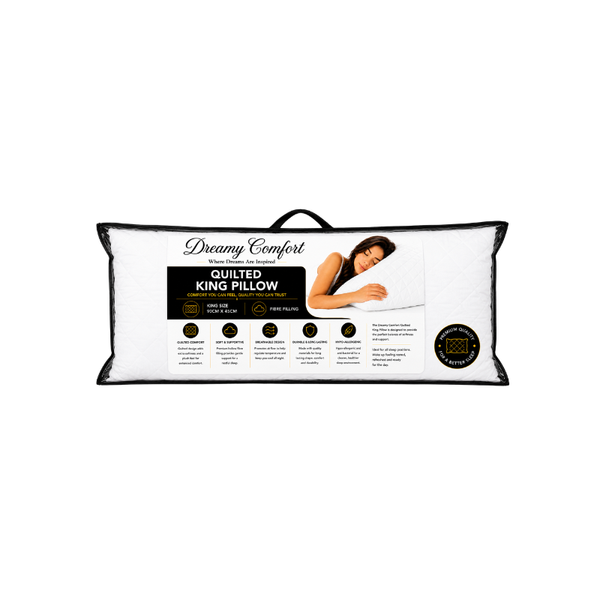 Dreamy Comfort Quilted Pillow - King