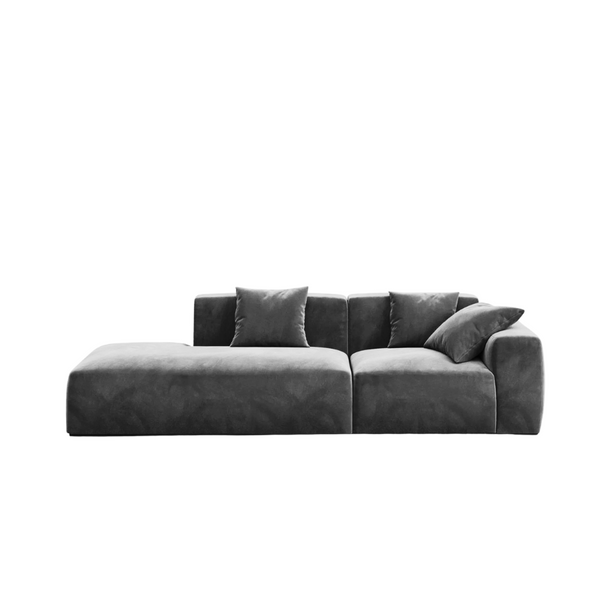 Safa 3 Seater Lounger- Left Armrest