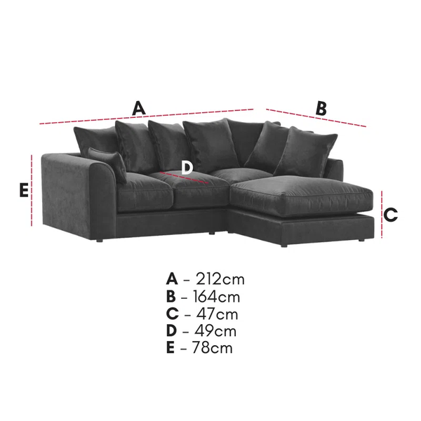 Sofia 2 Piece Corner Couch /Sofa