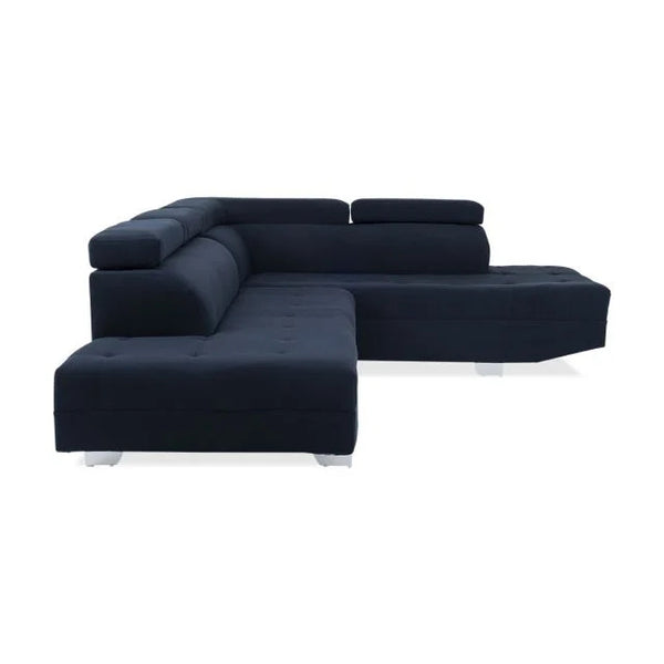 Dreamy Comfort- Skylar Corner Couch Lounge Suite with Adjustable Head Rests