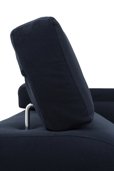 Dreamy Comfort- Skylar Corner Couch Lounge Suite with Adjustable Head Rests