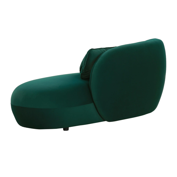 Zivah Velvet Day Bed Chaise Sofa
