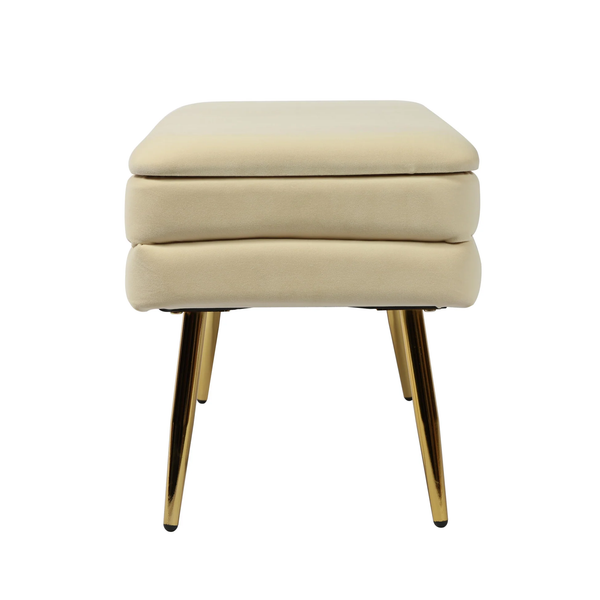 Vira Rectangular Storage Ottoman Bench