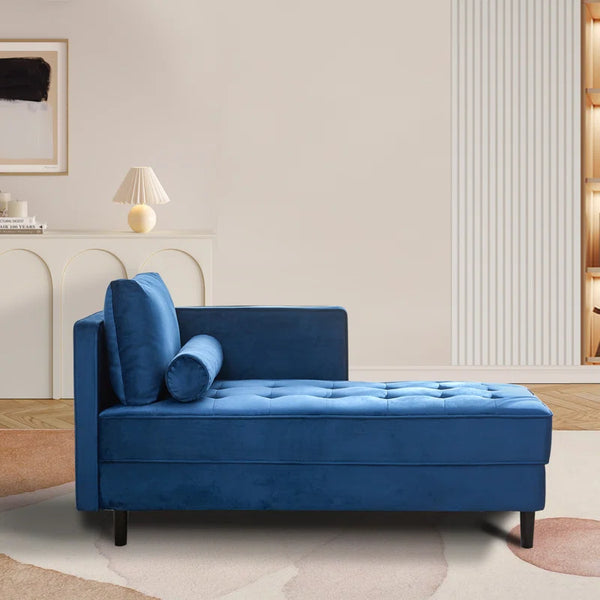 Navi Chaise Tufted Sofa Accent Chair
