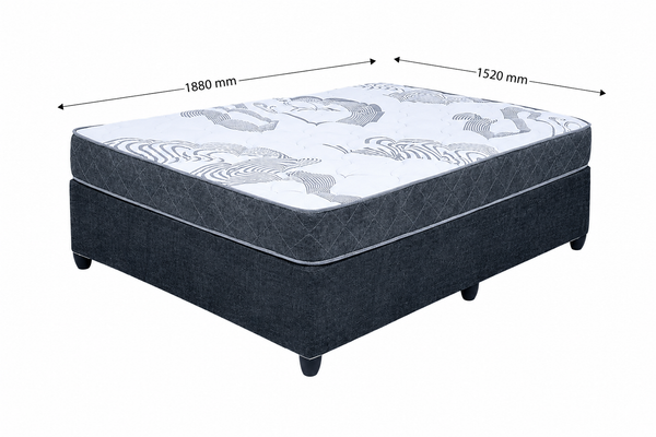 Dreamy Comfort – Vital Rest Foam Mattress & Base Set- Queen
