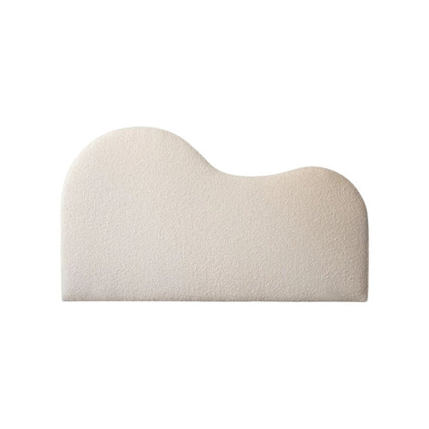 Vogue Curved Wave Headboard - Cream