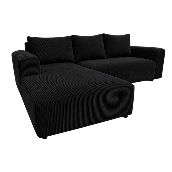 Anatolia L-Shaped Corduroy Couch