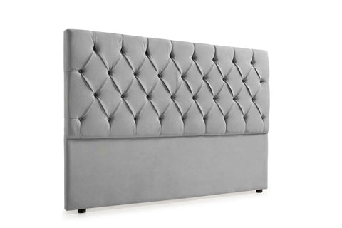 Bella Deep Buttoned Velvet Headboard