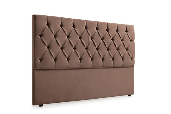 Bella Deep Buttoned Velvet Headboard