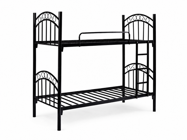 Dreamy Comfort - Double Bunk Metal Bed Frame Arched (self-assembly)
