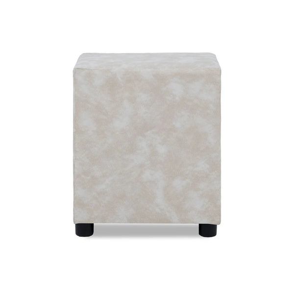Dreamy Comfort – Small Leather-Touch Ottoman