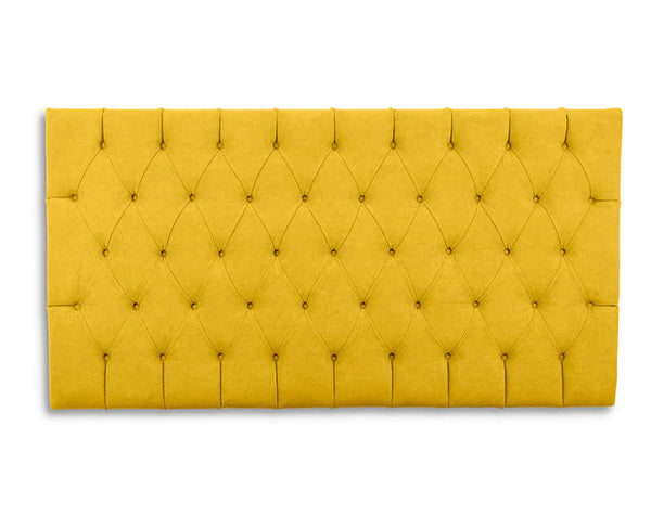 Ella Deep Button  Velvet Headboard