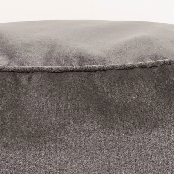 Jane Velvet Square Pouffe Ottoman