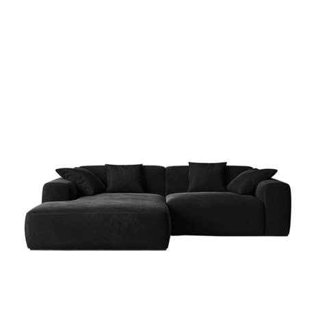 Bria Velvet Corner Couch L Shape Sofa
