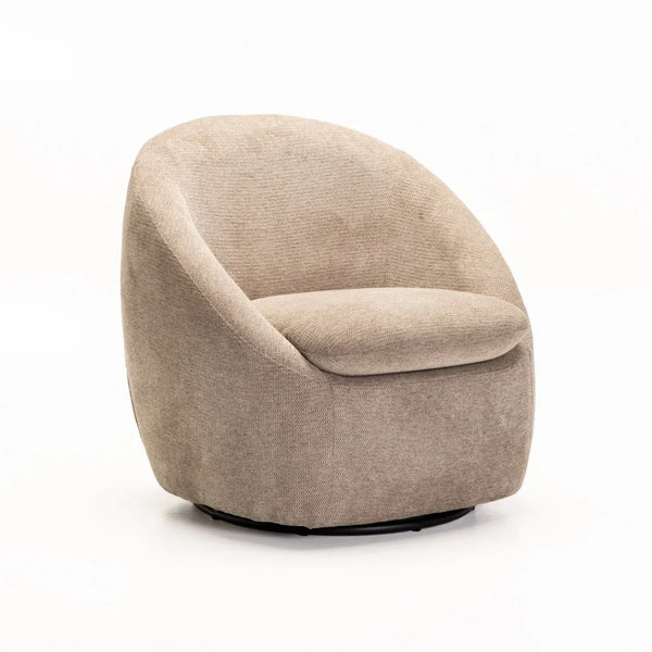 Dreamy Comfort – Leila Fabric Swivel Chair