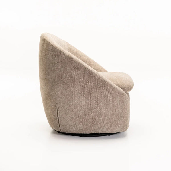 Dreamy Comfort – Leila Fabric Swivel Chair