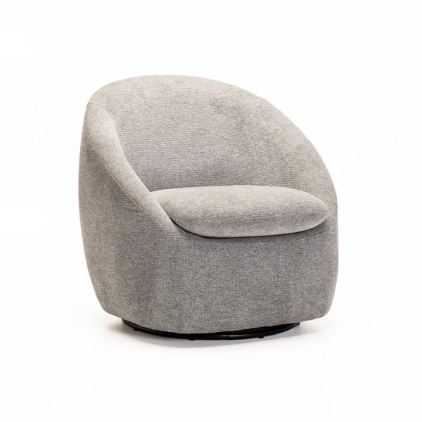 Dreamy Comfort – Leila Fabric Swivel Chair