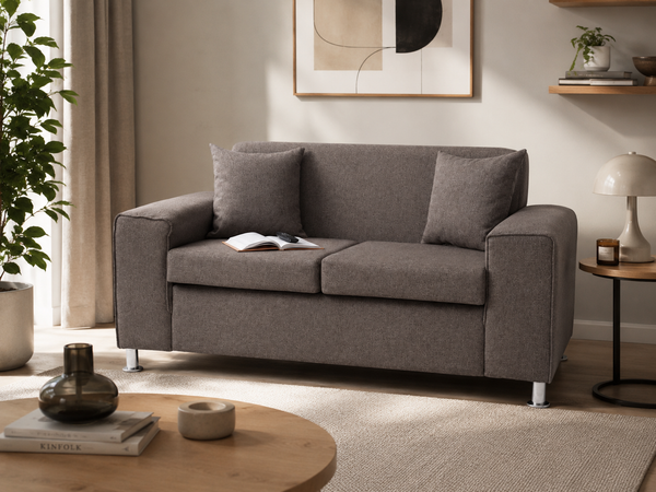 Dreamy Comfort-Lola Fabric 2 Seater Couch