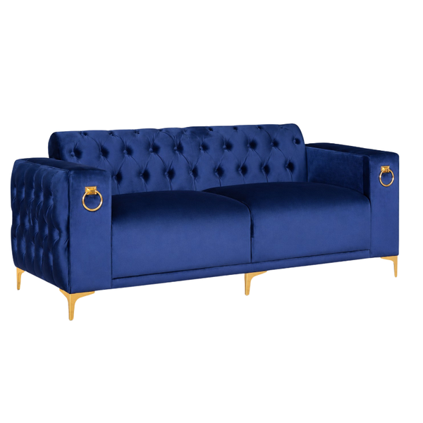 Dreamy Comfort - Nevada Blue 2-Seater Sofa