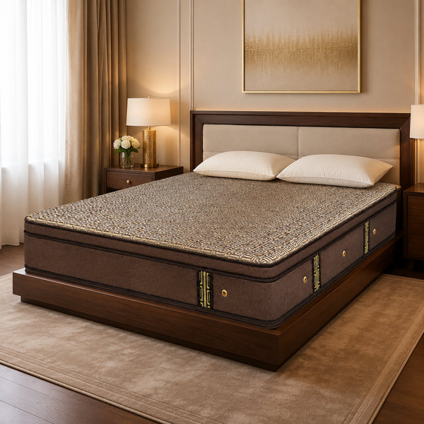 Dreamy Comfort - Royal Comfort Pillow Top Spring Mattress