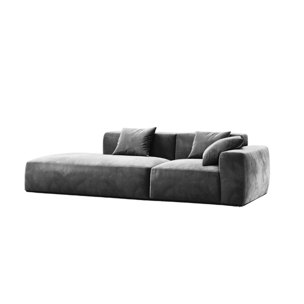 Safa 3 Seater Lounger- Left Armrest