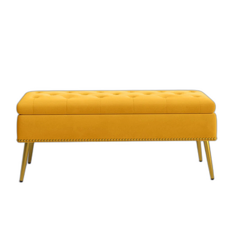 Isabella Rectangular Storage Ottoman Bench