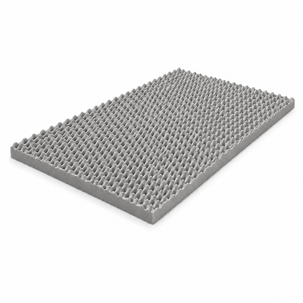 Convoluted “Egg-Box” Foam Mattress Topper