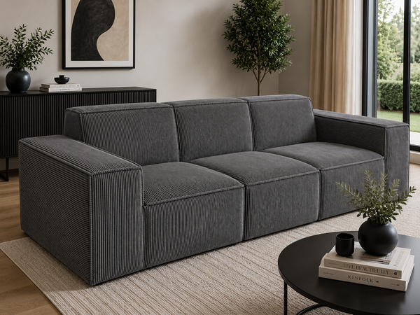 Ultimate Corduroy 3 Seater Sofa
