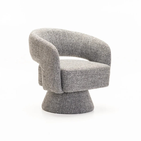 Dreamy Comfort – Zara Fabric Swivel Chair