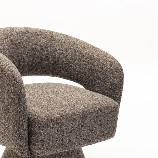 Dreamy Comfort – Zara Fabric Swivel Chair