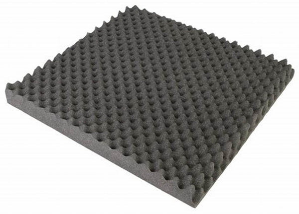 Convoluted Mattress Topper- Grey