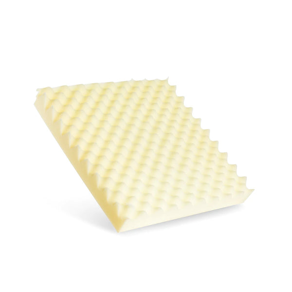 Convoluted Mattress Toppers- Yellow